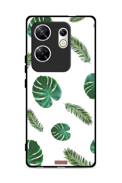 Tolwak غطاء حماية لهاتف Infinix Zero 30 4G بنقشة ريش فنية