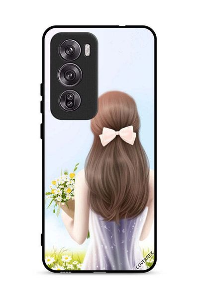 Covernex غطاء حماية لهاتف Oppo Reno12 Pro 5G، فتاة جميلة