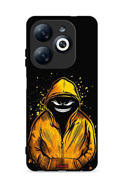 Tolwak غطاء حماية لهاتف Infinix Smart 8 4G برسومات مارشميلو بوي