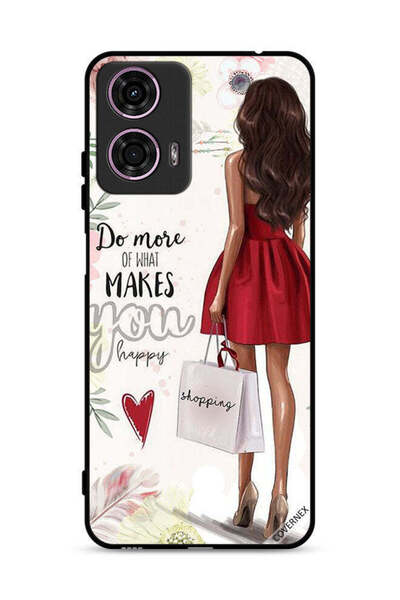 Covernex غطاء حماية لهاتف موتورولا موتو جي 24 4G افعل المزيد مما يجعلك سعيدًا