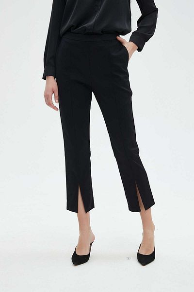 Nichii Women's Solid Pants with Side Slit