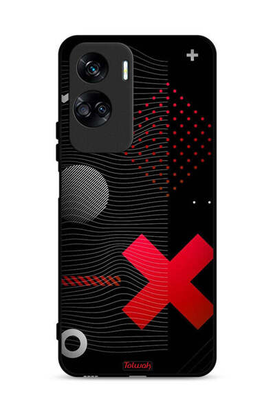 Tolwak غطاء حماية لهاتف Honor 90 Lite 5G بعلامة الصليب
