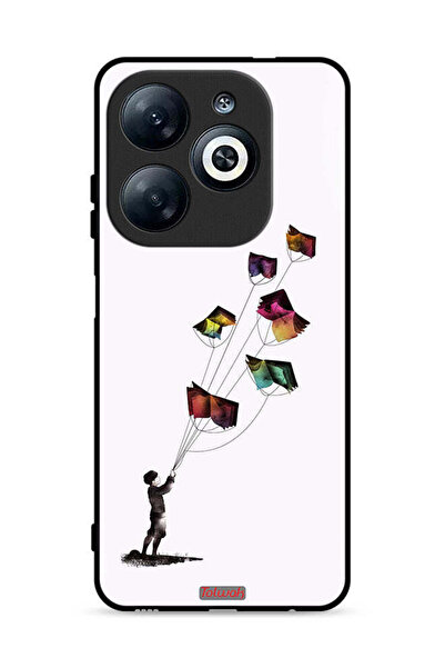 Tolwak غطاء حماية لهاتف إنفينيكس سمارت 8 4G بتصميم طائرات ورقية