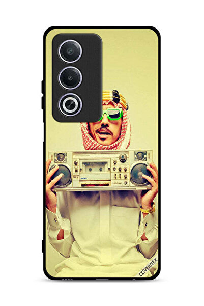 Covernex غطاء حماية لهاتف Oppo A3 Pro 5G يحمل جهاز موسيقى عتيق