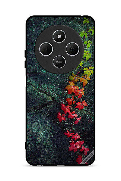 Covernex غطاء حماية لهاتف شاومي ريدمي 14R 5G بأوراق جميلة