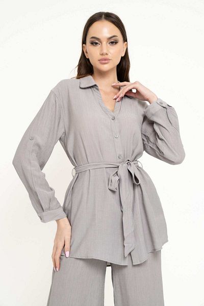Nichii Women's Long Sleeve Button-Up Shirt