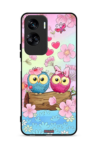 Tolwak غطاء حماية لهاتف Honor 90 Lite 5G برسومات بومة لطيفة