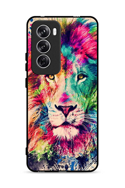 Covernex غطاء حماية Oppo Reno12 5G بتصميم رسمة الأسد