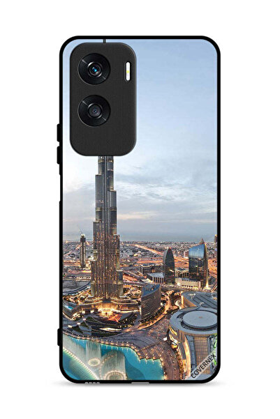Covernex غطاء حماية لهاتف Honor X50i 5G، منظر جميل لوسط مدينة دبي
