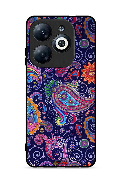 Tolwak غطاء حماية لهاتف Infinix Smart 8 4G بنقشة فن الماندالا