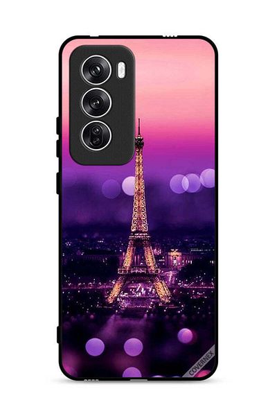 Covernex غطاء حماية لهاتف Oppo Reno12 5G بتصميم برج إيفل