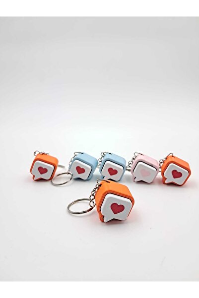 BSBijuterii KALPLİ MESAJ BALONU BLUE SWİTCH ANAHTARLIK