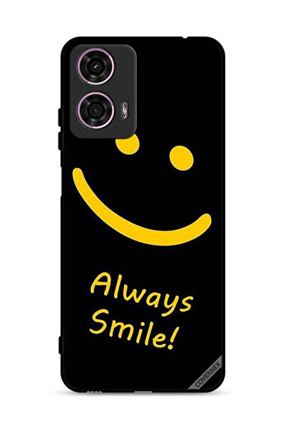 Covernex غطاء حماية لهاتف موتورولا موتو جي 24 4G - ابتسامة دائمة