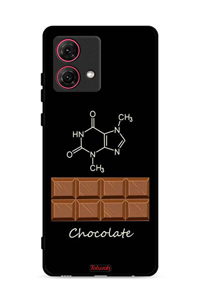 Tolwak غطاء حماية لهاتف موتورولا موتو جي 84 5 جي - لون شوكولاتة