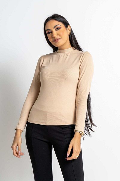 Nichii Women's Long Sleeve Woven Blouse
