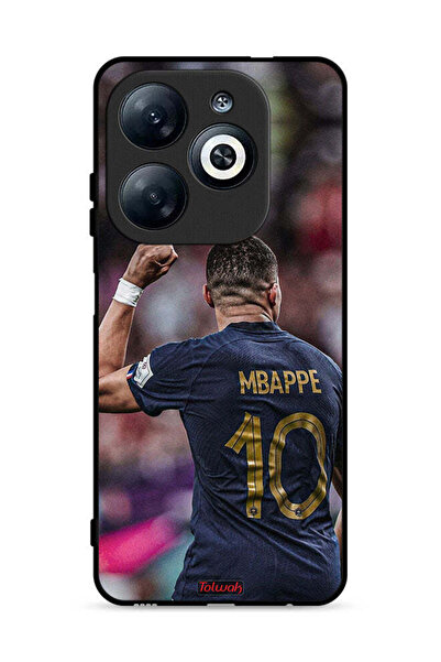 Tolwak غطاء حماية لهاتف Infinix Smart 8 4G Mbappe 10