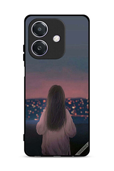 Covernex غطاء حماية لهاتف Oppo A3x 5G بنقشة فتاة واقفة