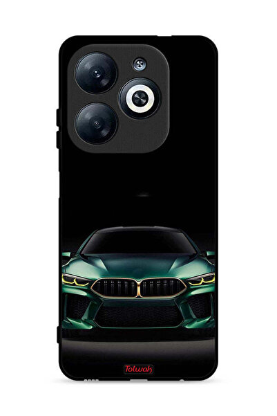 Tolwak غطاء حماية لهاتف Infinix Smart 8 4G Bm Car