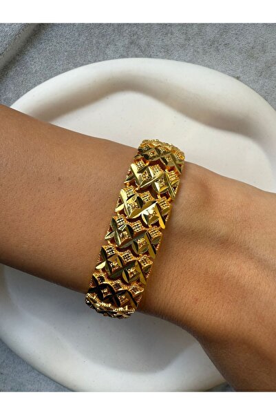 Yıldız Gold İmitasyon 22 Ayar Altın Kaplama Bileklik