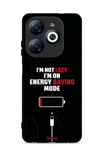 Tolwak غطاء حماية لهاتف Infinix Smart 8 4G أنا لست كسولاً، أنا في وضع توفير ا...