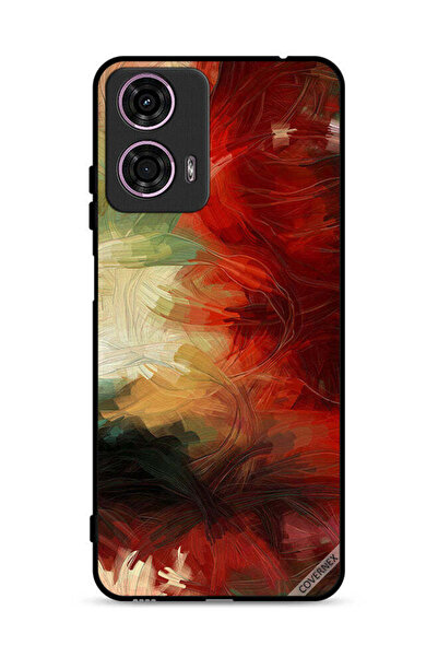 Covernex Motorola Moto G24 4G Protective Case Cover Paint Art