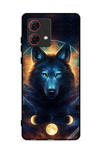 Covernex Motorola Moto G84 5G Protective Case Cover Wolf In Space