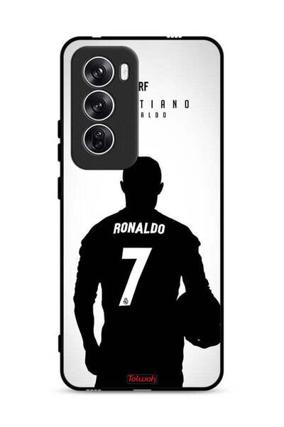 Tolwak غطاء حماية Oppo Reno12 5G بقناع كريستيانو رونالدو