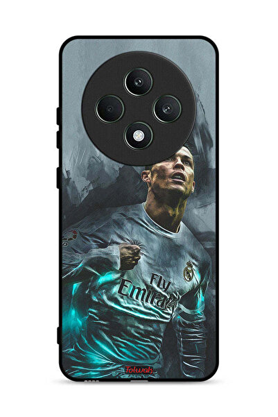Tolwak جراب حماية لهاتف Oppo Reno12 F 5G برسومات كريستيانو رونالدو