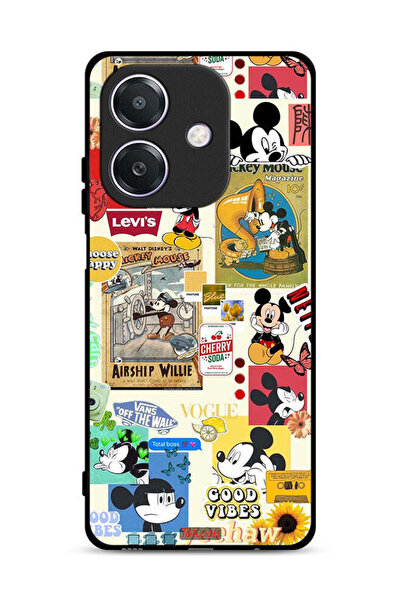Tolwak Oppo A3 5G Protective Case Cover Chose Happy And Stickers