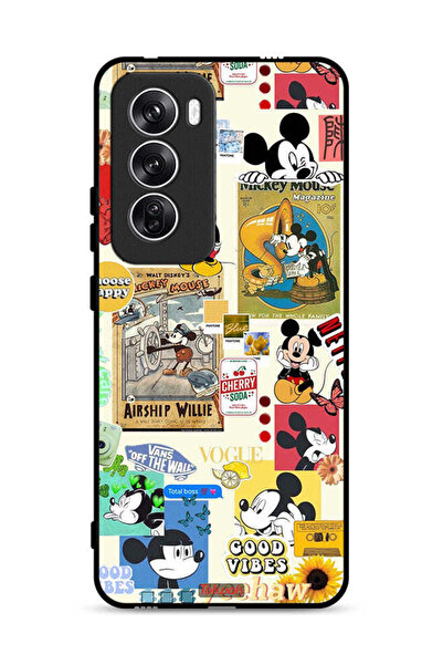 Tolwak Oppo Reno12 5G Protective Case Cover Chose Happy And Stickers