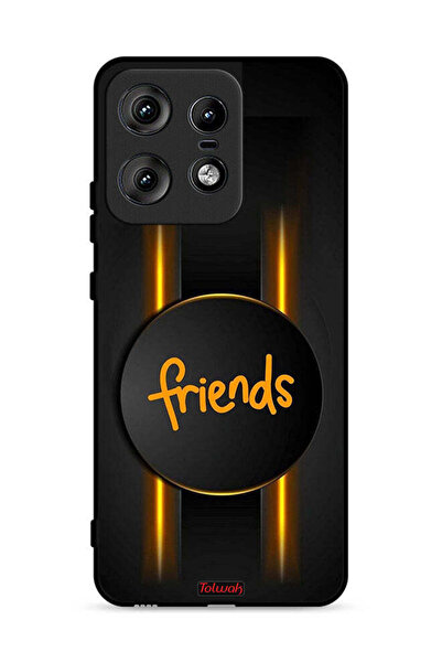 Tolwak Motorola Edge 50 Pro 5G Protective Case Cover Friends