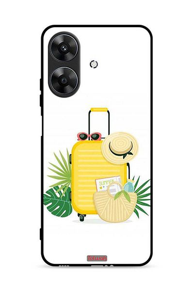 Tolwak غطاء حماية لهاتف Realme Note 60 4G، فن رقمي صيفي