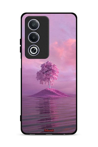 Tolwak غطاء حماية لهاتف Oppo A3 Pro 5G بتصميم شجرة من Unsplash