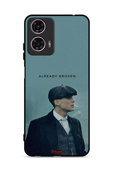 Tolwak غطاء حماية لهاتف موتورولا موتو جي 24 4G مكسور بالفعل