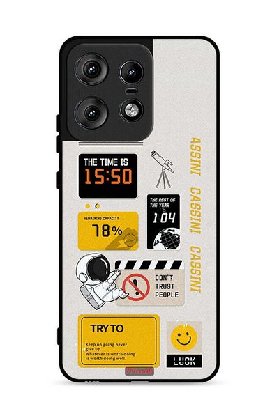 Tolwak Motorola Edge 50 Pro 5G Protective Case Cover Do Not Trust People