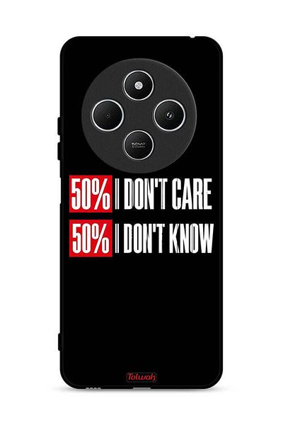 Tolwak Xiaomi Redmi 14C 4G Protective Case Cover I Do Not Care