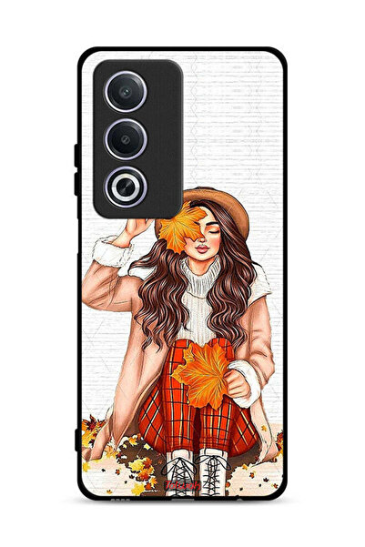 Tolwak غطاء حماية لهاتف Oppo A3 Pro 5G يحمل صورة أوراق الخريف