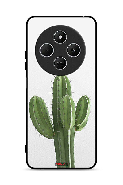 Tolwak Xiaomi Redmi 14R 5G Protective Case Cover Cactus Plant