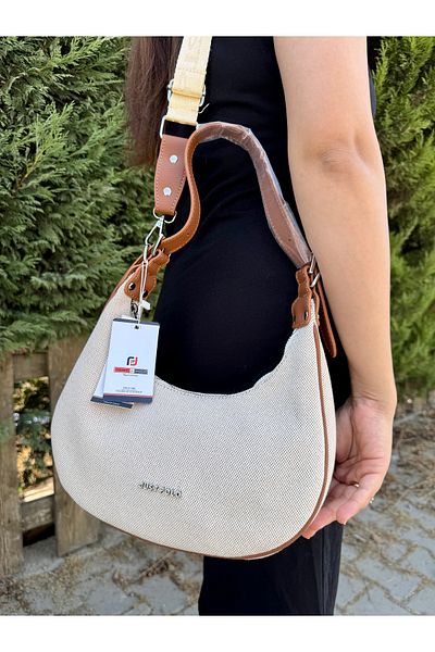 Just Polo Women's Straw New Season Waterproof Hand & Shoulder and Crossbody Bag Shopper