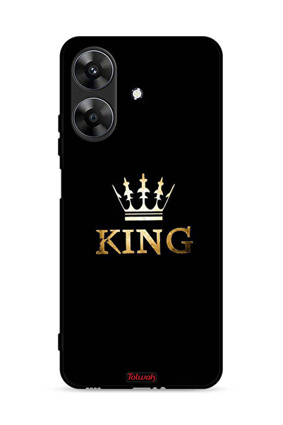 Tolwak غطاء حماية لهاتف Realme Note 60 4G، لون كينج