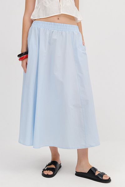 Addax Long Skirt with Elastic Waist E13751-L3