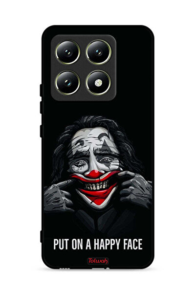 Tolwak غطاء حماية لهاتف Xiaomi 14T 5G بوجه سعيد