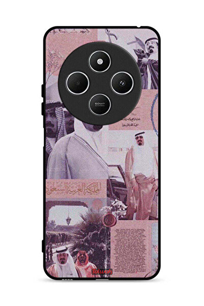 Tolwak غطاء حماية لهاتف شاومي ريدمي 14R 5G، ملصق الملك عبد الله العتيق