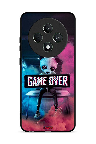 Tolwak جراب حماية لهاتف Oppo Reno12 F 5G Game Over
