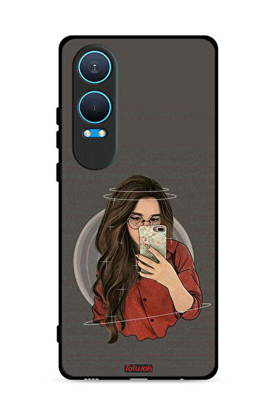 Tolwak غطاء حماية لهاتف OnePlus Nord CE4 Lite 5G لالتقاط صور سيلفي