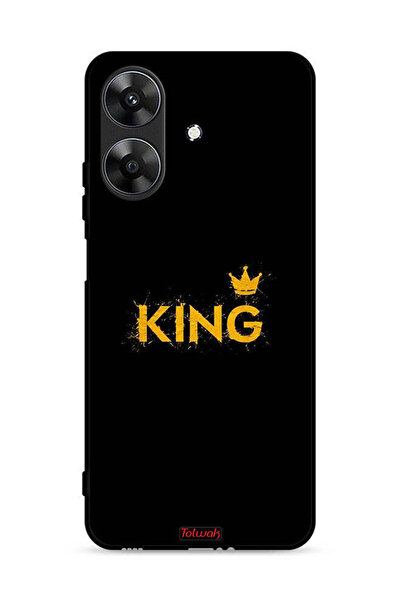 Tolwak غطاء حماية لهاتف Realme Note 60 4G، لون كينج