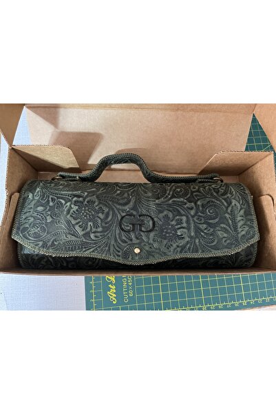 GGART DECORATION Hakiki Deri, El Yapımı Çanta, Cüzdan Larissa v129