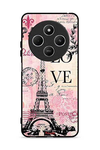 Tolwak غطاء حماية لهاتف Xiaomi Redmi 14C 4G بطبعة باريس لوف