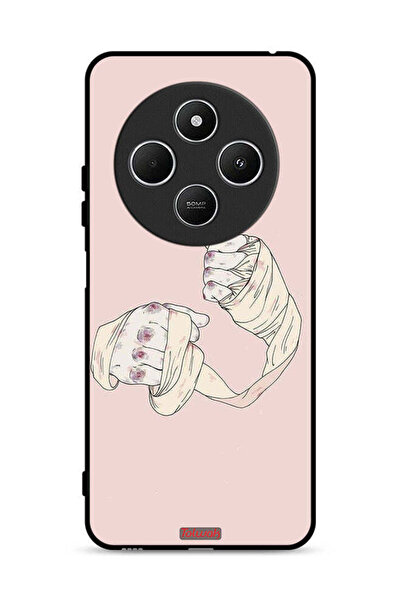 Tolwak غطاء حماية لهاتف شاومي ريدمي 14R 5G برسومات فنية مقاتلة