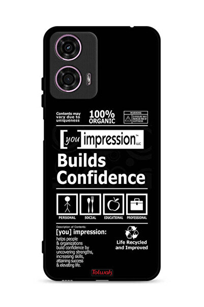 Tolwak غطاء حماية لهاتف موتورولا موتو جي 24 4G - ملصق يعزز الثقة